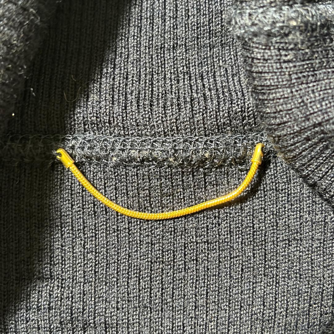 ドゥーズィエムクラス　jersey タートルネック　ニット　セーター　ウール　紺