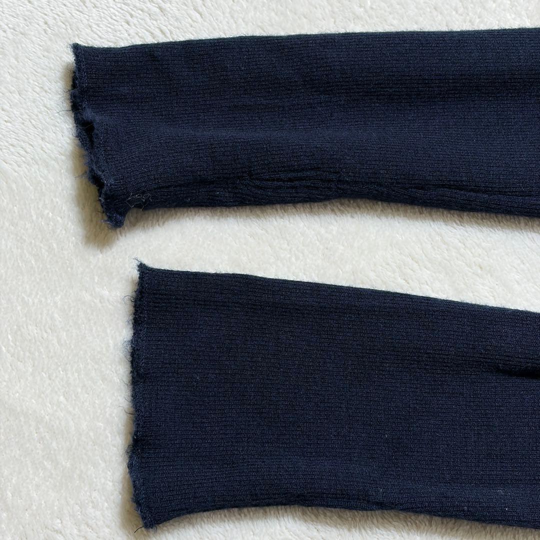 ドゥーズィエムクラス　jersey タートルネック　ニット　セーター　ウール　紺