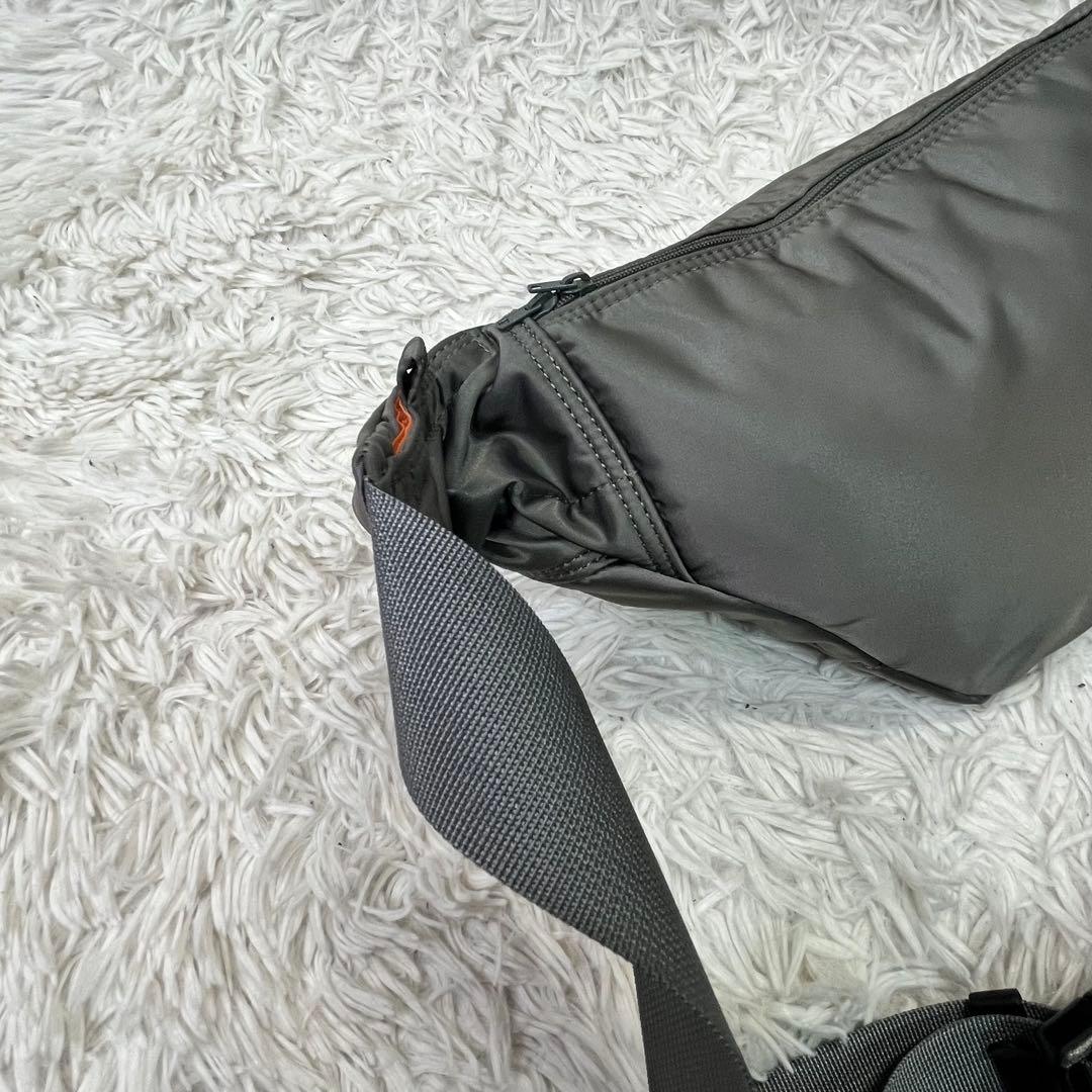 美品✨ポーター タンカー ウエストバッグ ショルダー L シルバーグレー