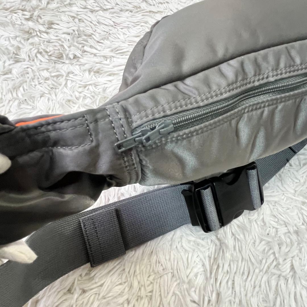 美品✨ポーター タンカー ウエストバッグ ショルダー L シルバーグレー
