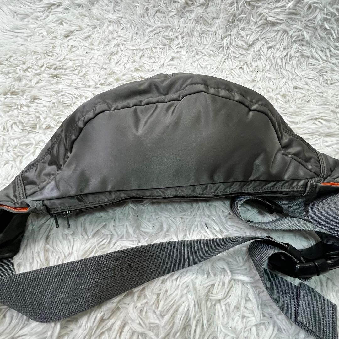 美品✨ポーター タンカー ウエストバッグ ショルダー L シルバーグレー