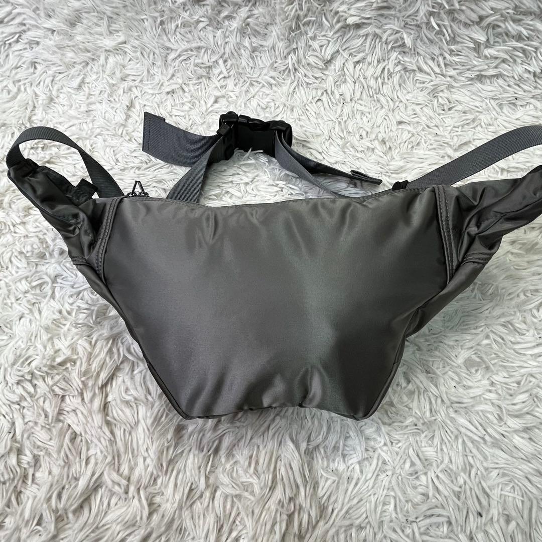 美品✨ポーター タンカー ウエストバッグ ショルダー L シルバーグレー