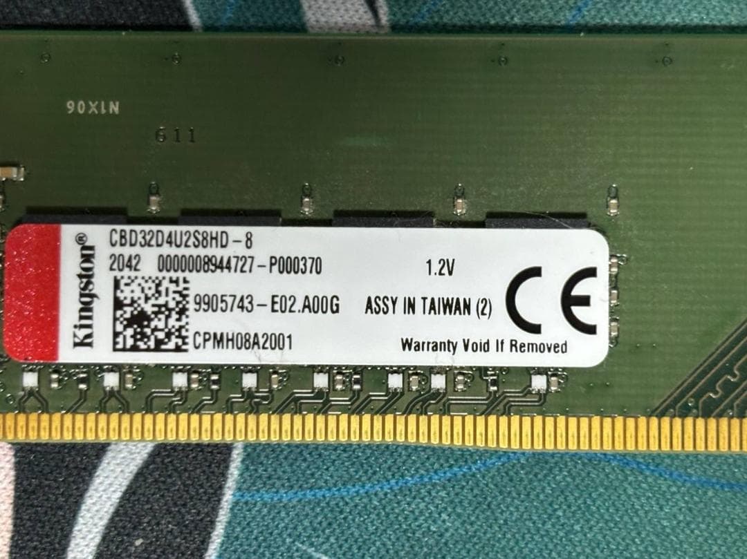 Kingston DDR4 8GB×2(16GB)