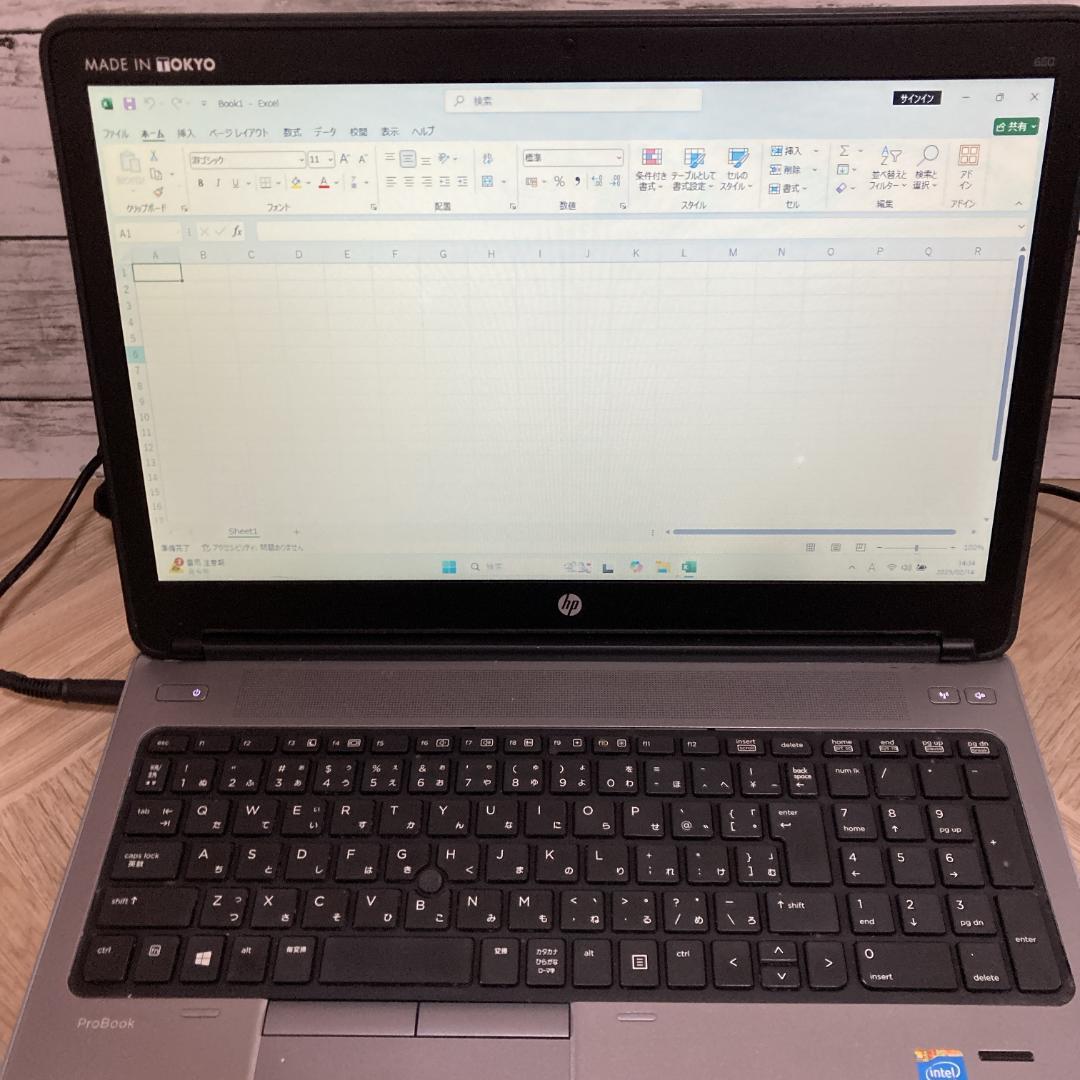 【HP】ProBook 650 G1 ノートPC Office2021