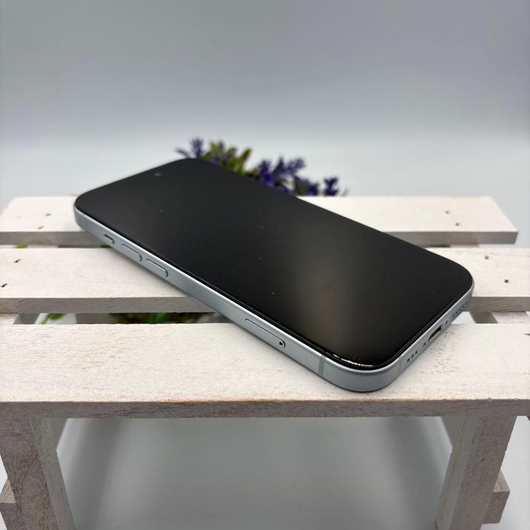 【美品】iPhone15 128GB ブルー 234