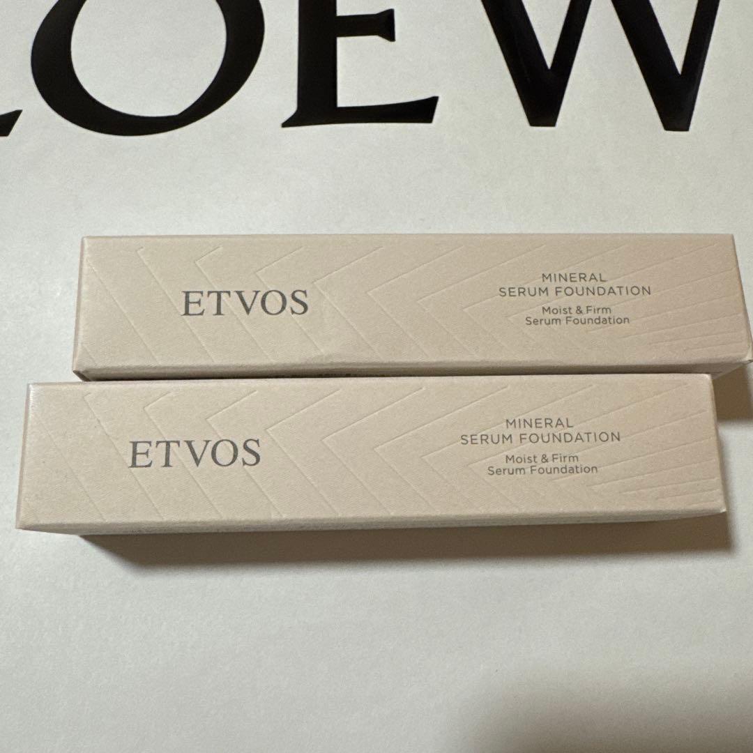 エトヴォス ミネラルセラムファンデーション＆インナートリートメントベース⸜❤︎⸝‍