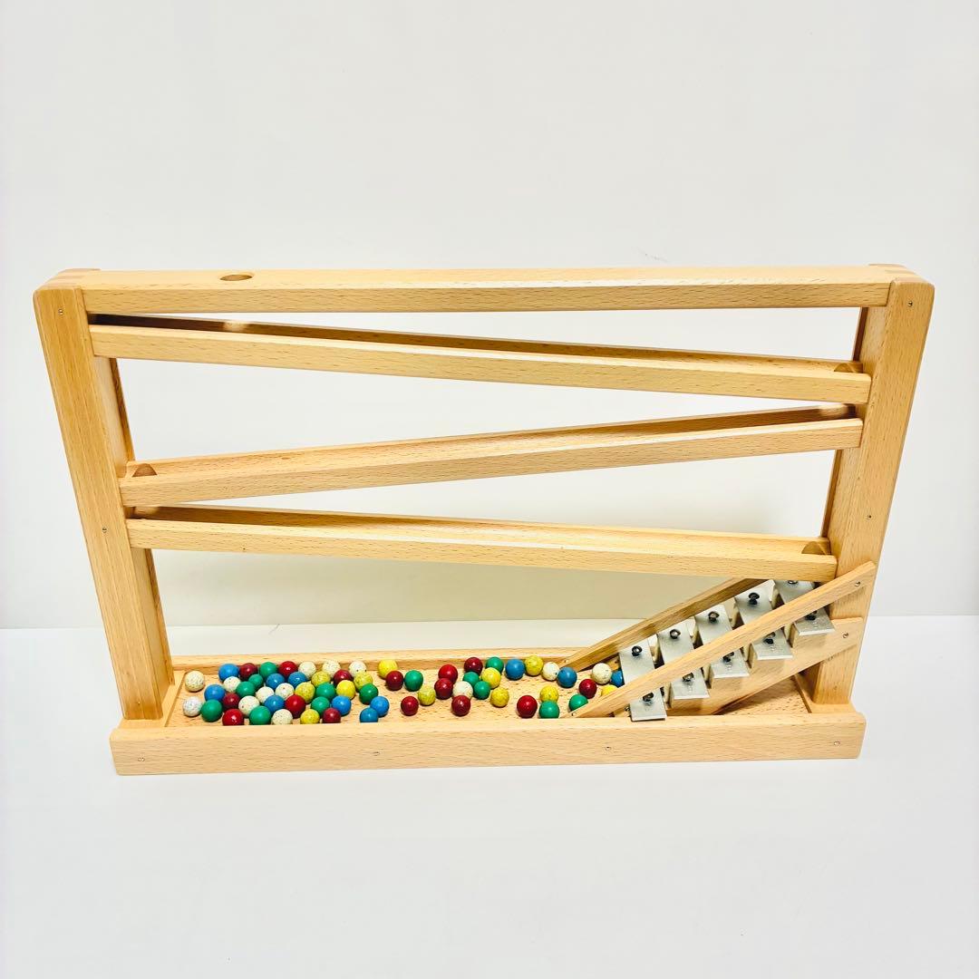 【未使用】Beck木製クーゲルバーン〈グロッケンシュピール付〉　シロフォンの塔