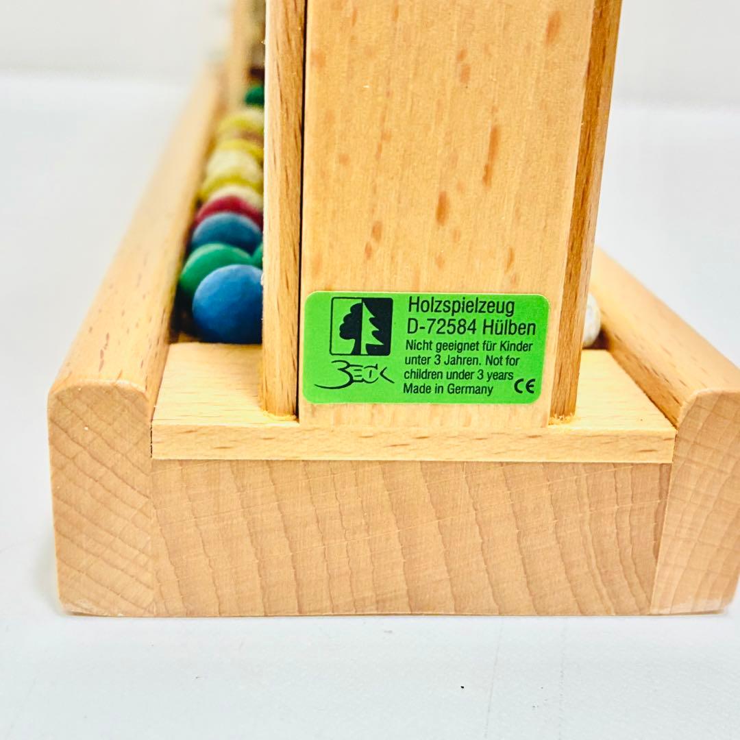 【未使用】Beck木製クーゲルバーン〈グロッケンシュピール付〉　シロフォンの塔