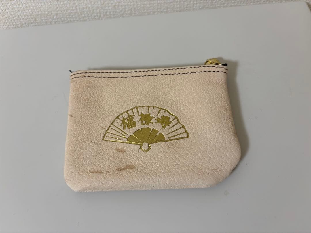 PORKCHOP GARAGE SUPPLY × 福祿　　WALLET 茶×金
