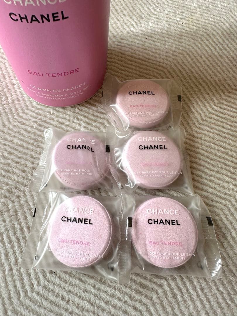 CHANEL CHANCE Eau Tendre バスタブレット　15個