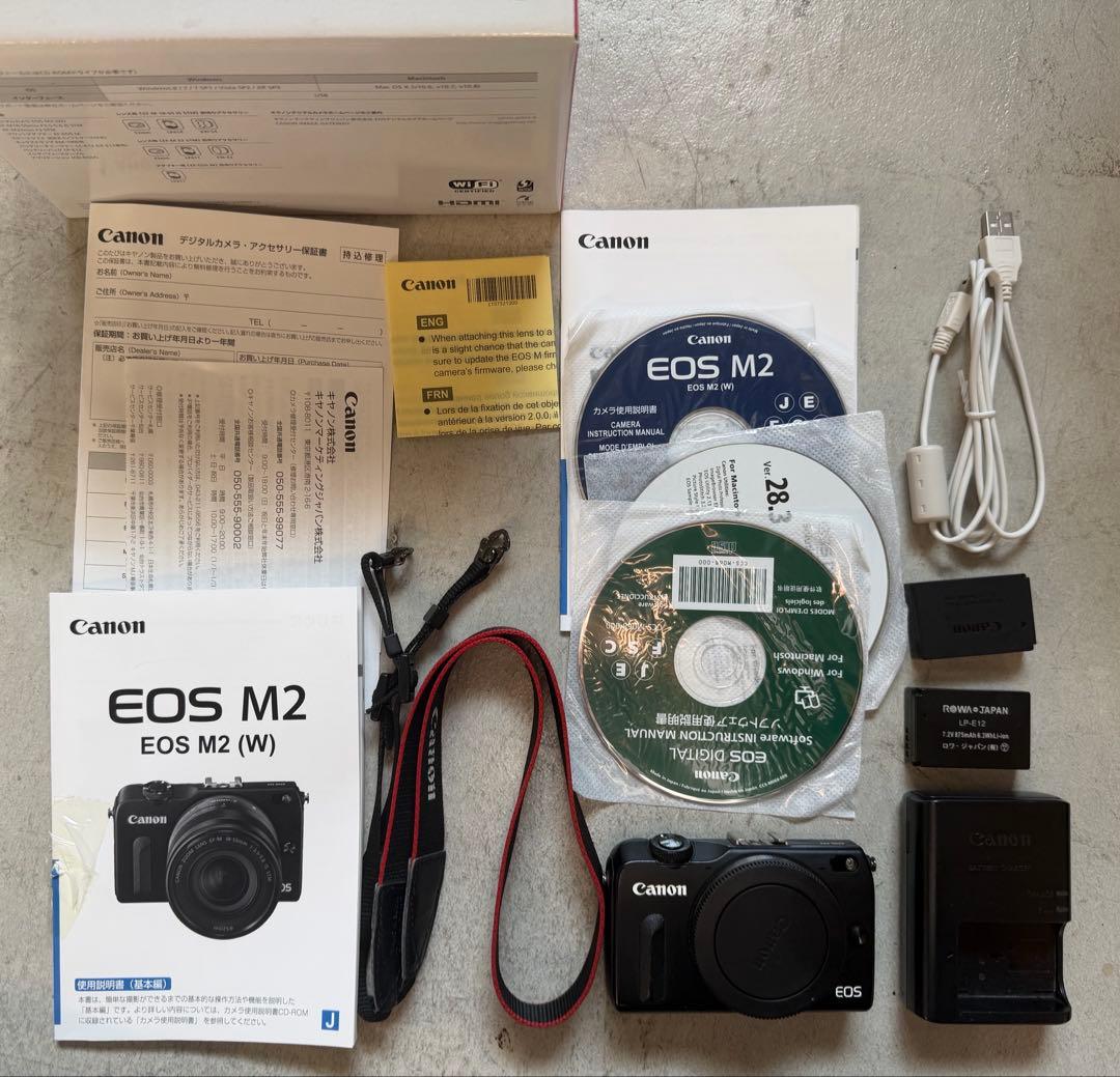 【値下げ】Canon EOS M2 トリプルレンズキット