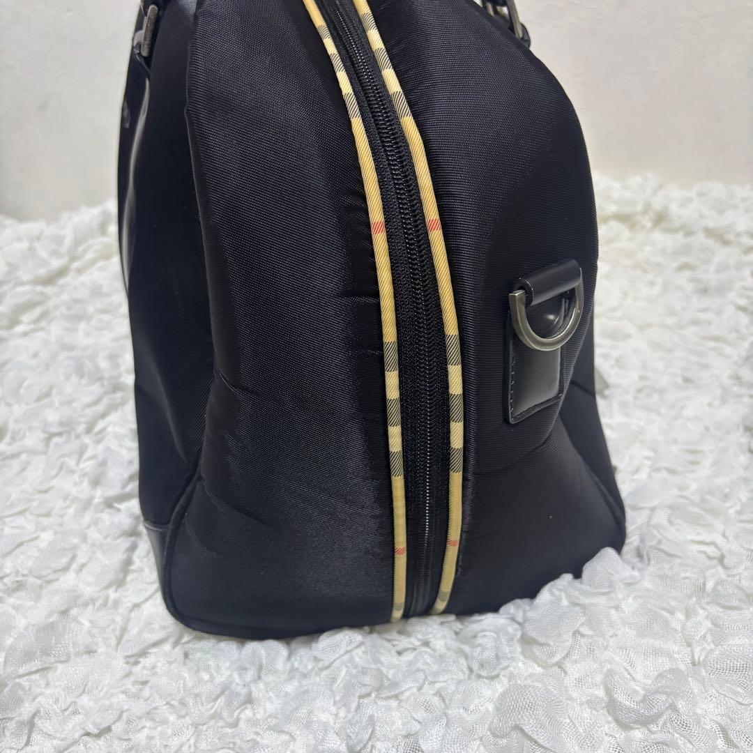 【希少】バーバリーゴルフ　ボストンバッグ　ノバチェック　ゴルフバッグ