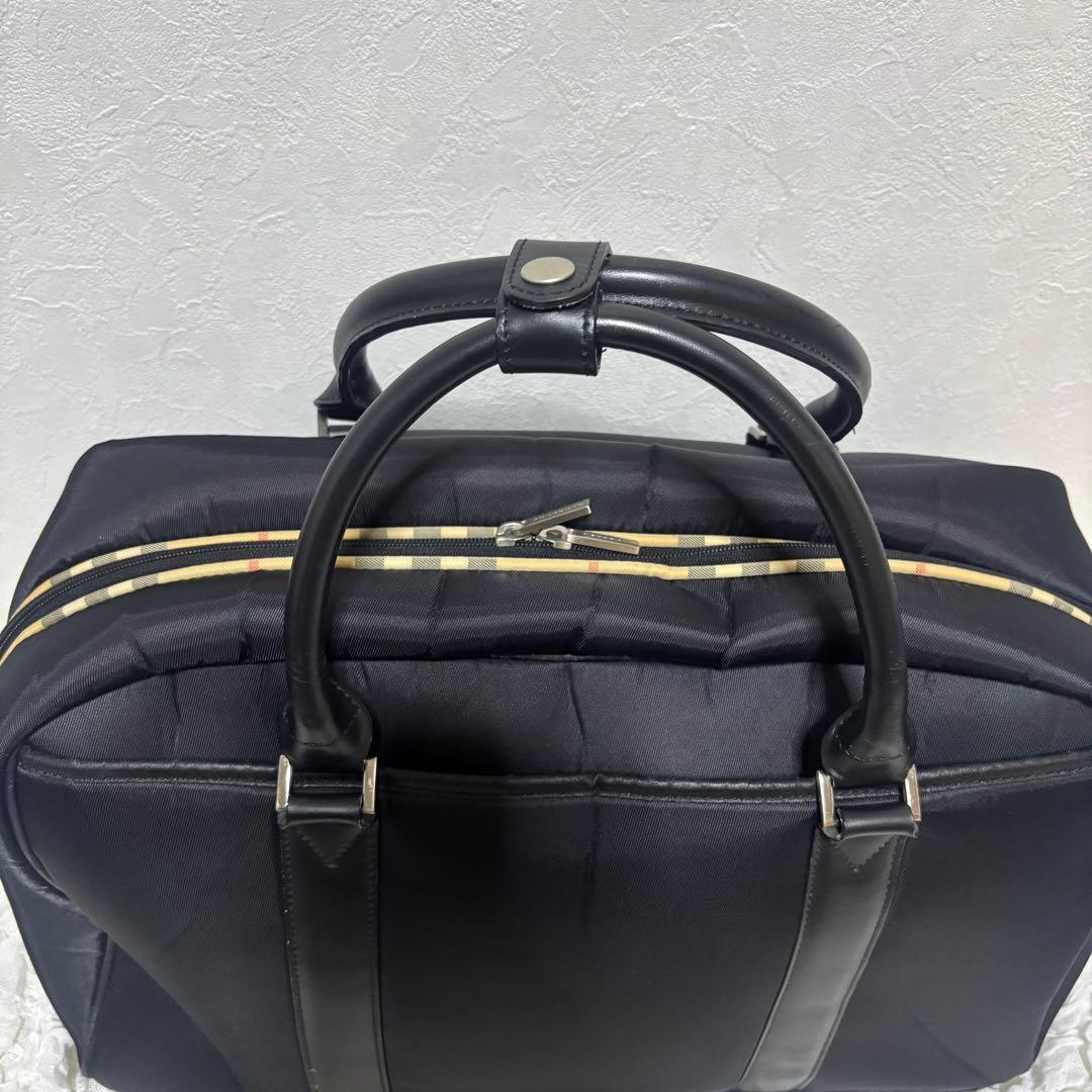 【希少】バーバリーゴルフ　ボストンバッグ　ノバチェック　ゴルフバッグ