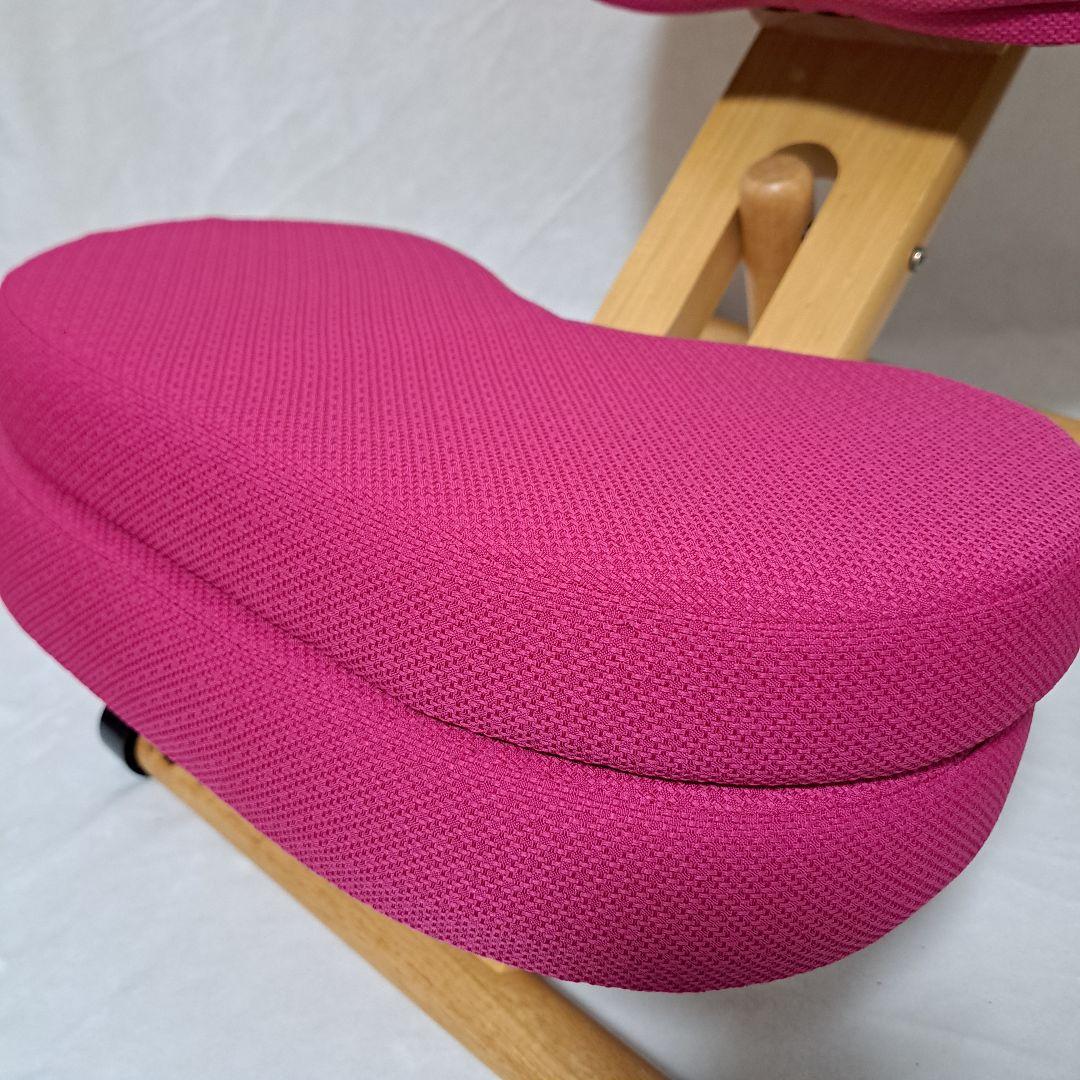 【極美品】宮武製作所 プロポーションチェア バランスチェア 姿勢矯正 ピンク
