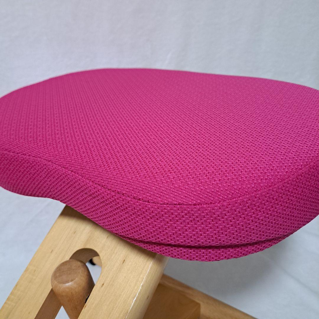 【極美品】宮武製作所 プロポーションチェア バランスチェア 姿勢矯正 ピンク