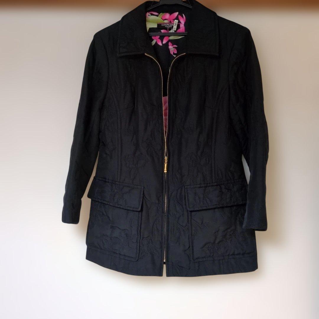 美品　レオナール　コートジャケット