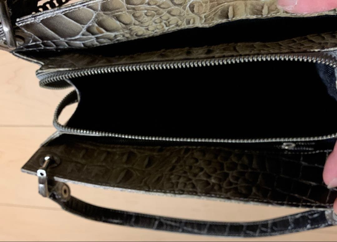 ジャンポールゴルチエ/JPG クロコダイル調ハンドショルダーバッグ