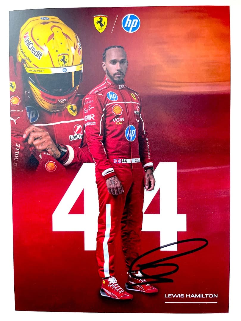 2025年ルイス・ハミルトン・ドライバーズカード&メルセデス・ドライバーズカード