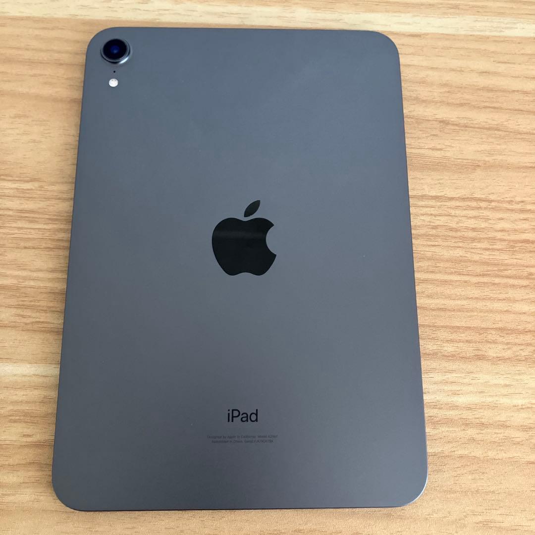水没ジャンク iPad mini（第6世代）スペースグレー　WI-FI　64GB