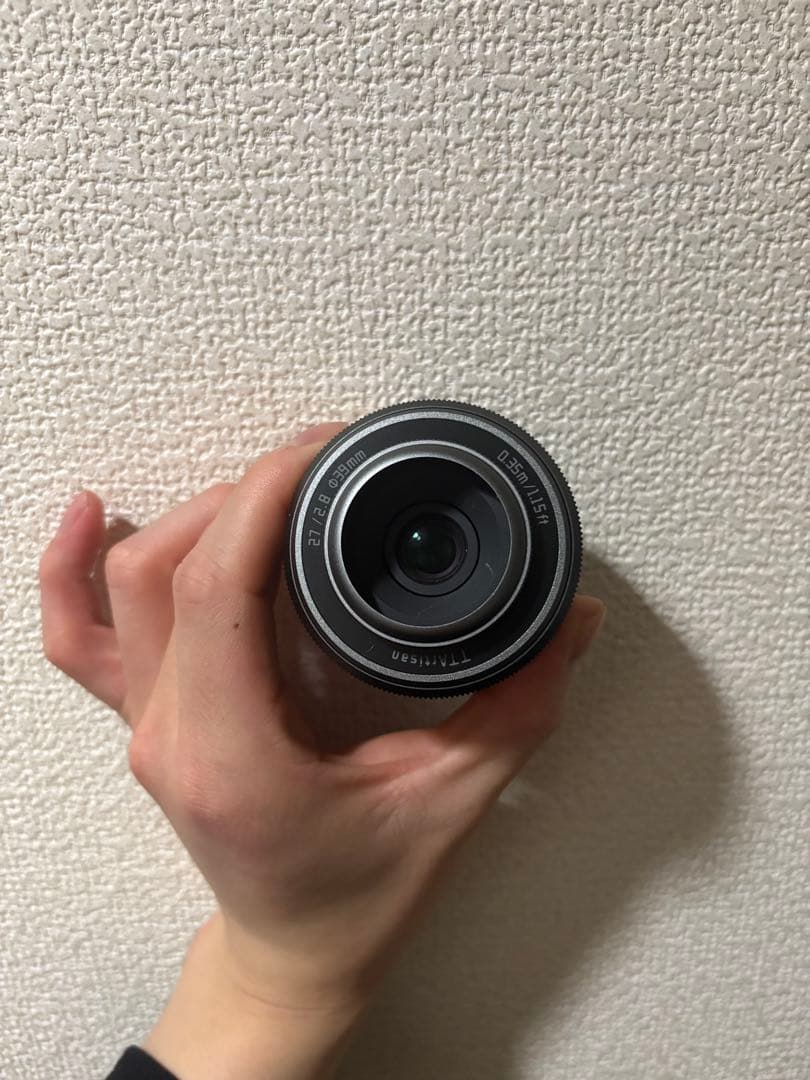 単焦点レンズ シルバー 約40mm F16-22