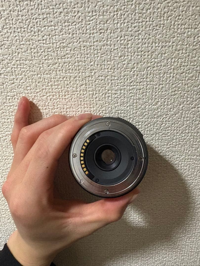 単焦点レンズ シルバー 約40mm F16-22