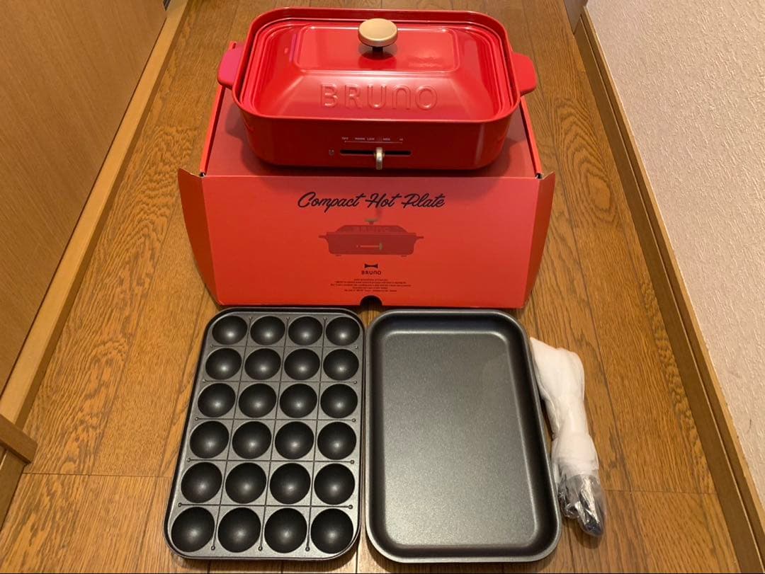 BRUNO Compact Hot Plate 赤