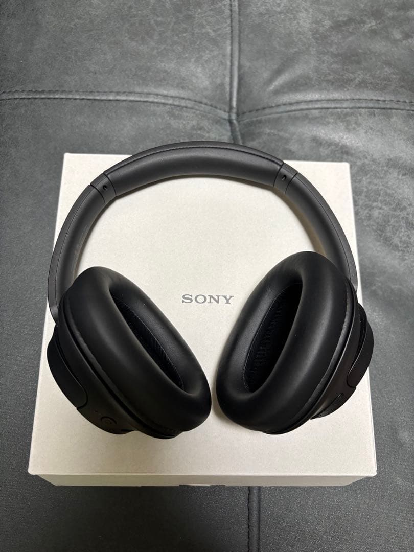 SONY ワイヤレスヘッドホン ブラック 本体