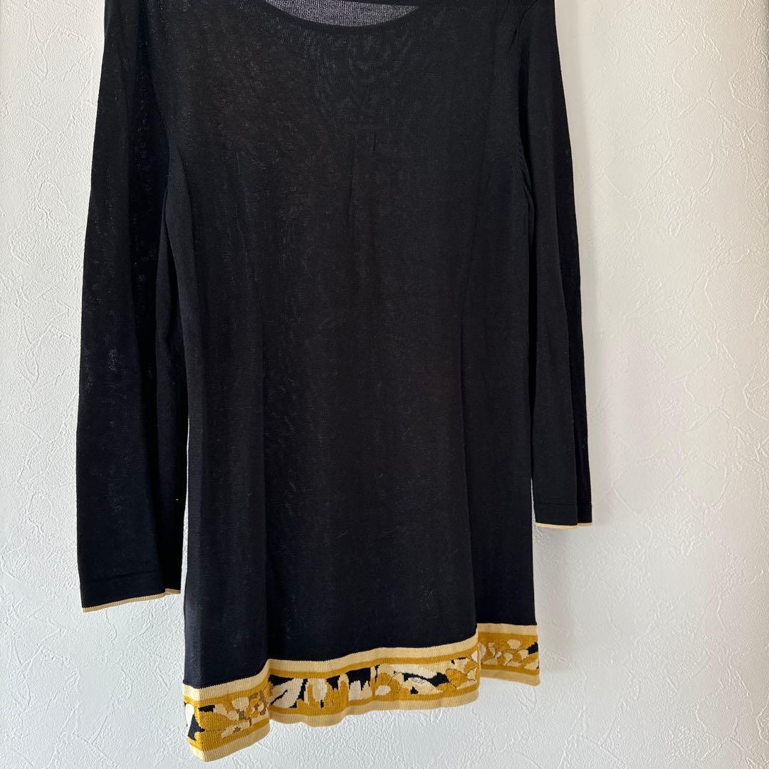 k*a様 LEONARD レオナール　 ラインストーン セーター 38