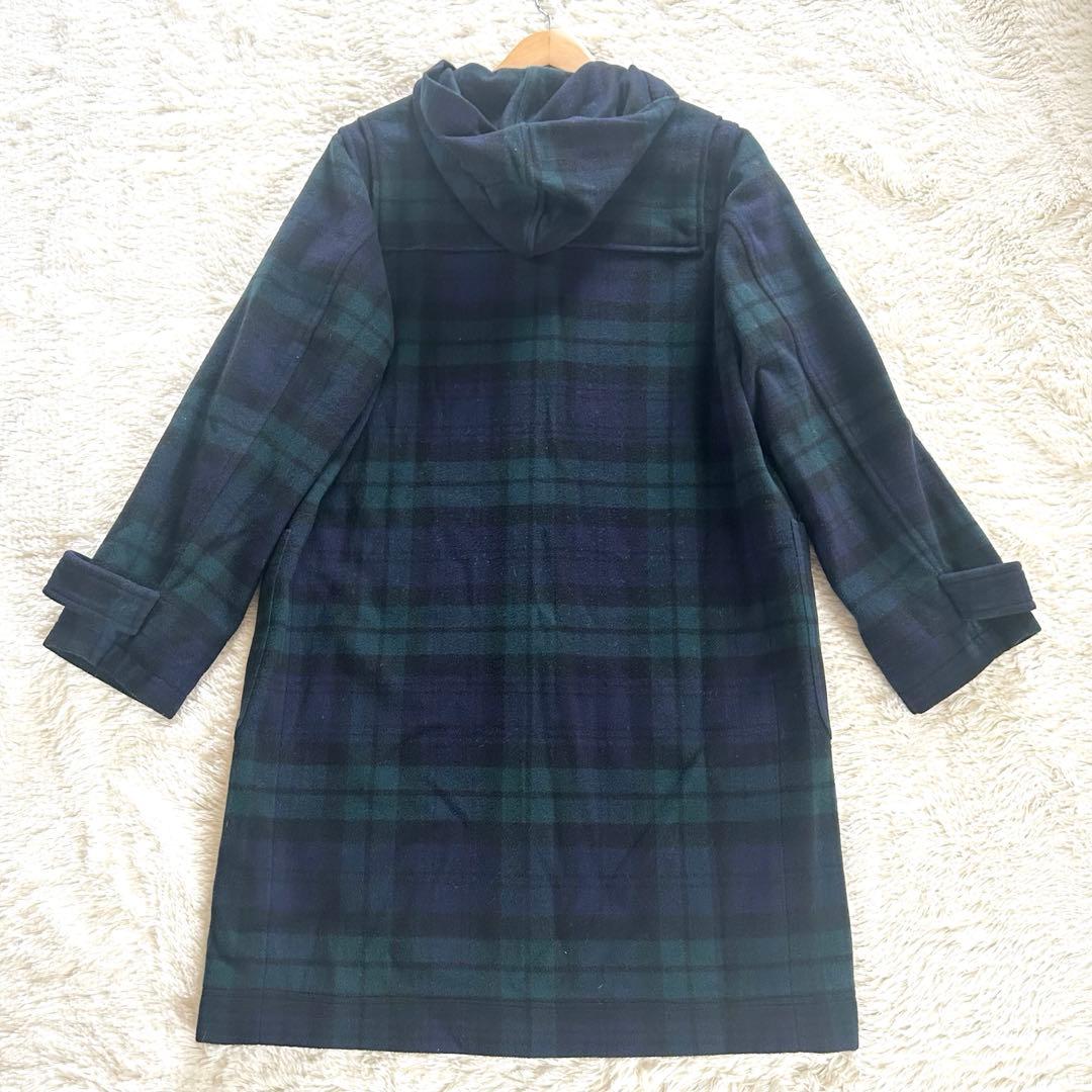 ラルフローレン ダッフルコート ブラックウォッチ ネイビー系 160