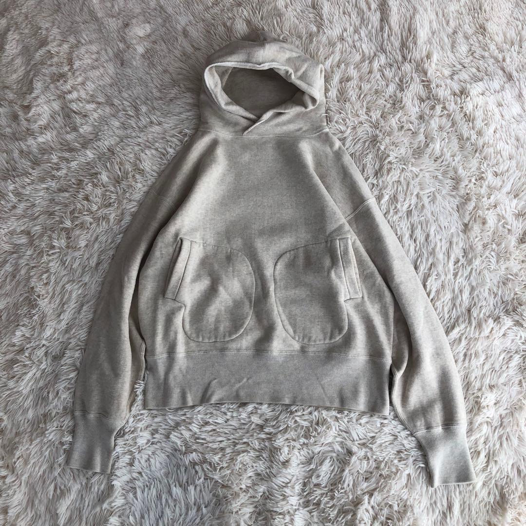 BUTCHER PRODUCTSスウェットパーカーアイボリー限定AT LAST