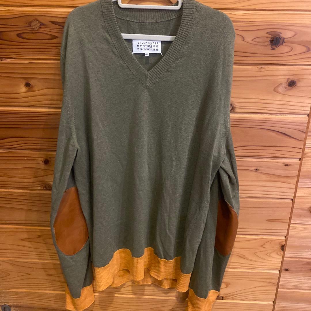 マルタンマルジェラ　Ｖネックニット