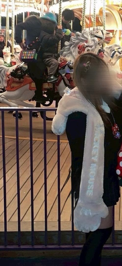 Disney マフラーキャップ