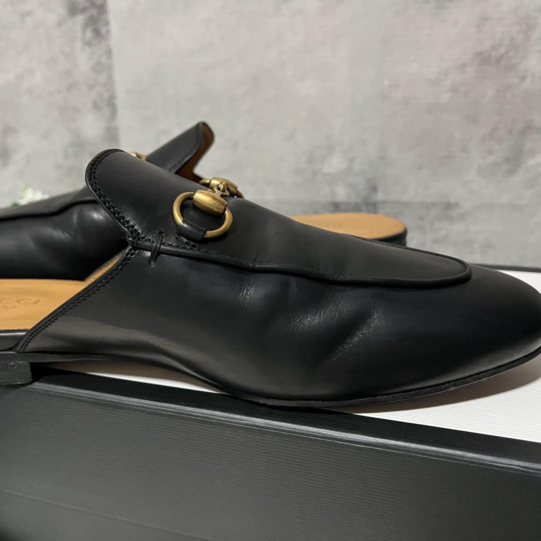 美品　GUCCI ホースビットローファー　ミュール　プリンスタウン スリッパ