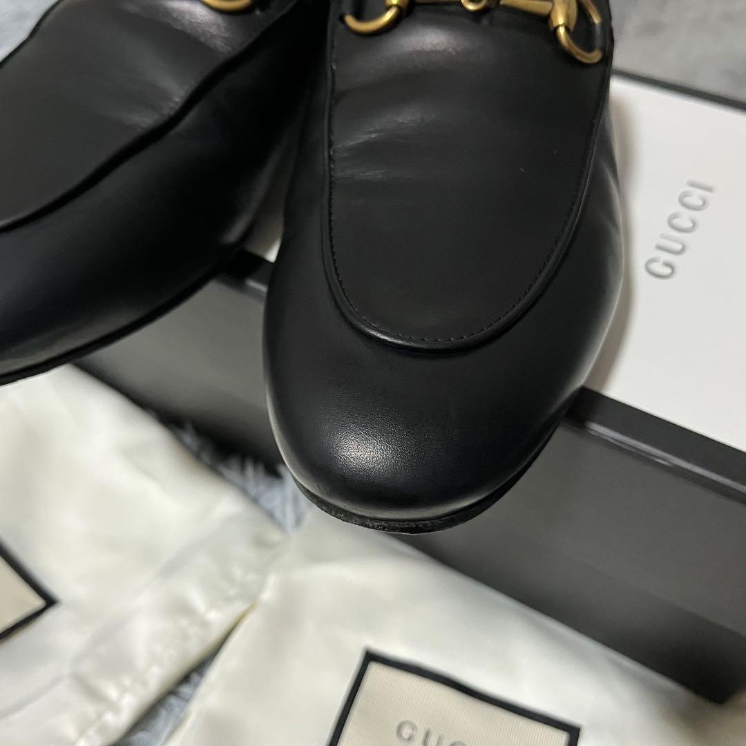 美品　GUCCI ホースビットローファー　ミュール　プリンスタウン スリッパ