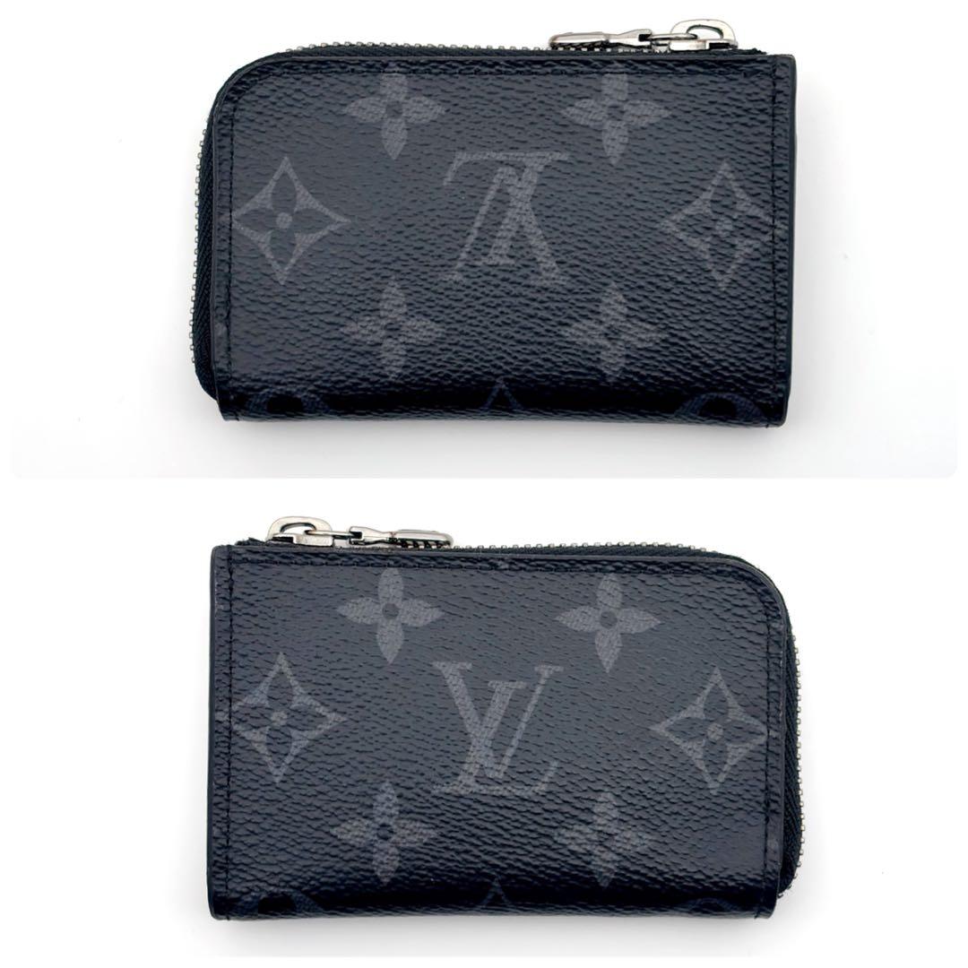 【美品】ルイヴィトン　モノグラム　エクリプス　ポルトモネ　ジュール