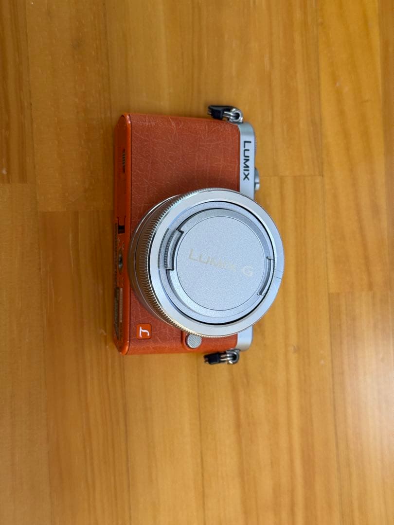 LUMIX DMC-GM1 オレンジ　カメラキット+H-PS45175レンズ