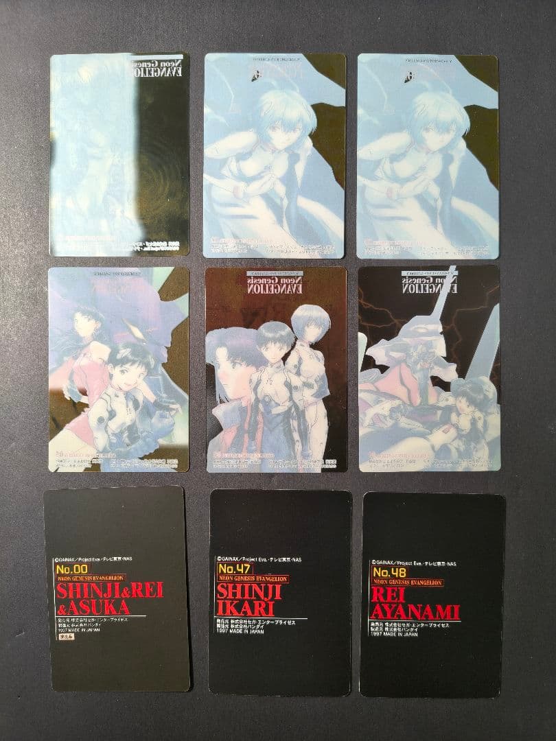 エヴァンゲリオン カードダス クリアカード まとめ売り