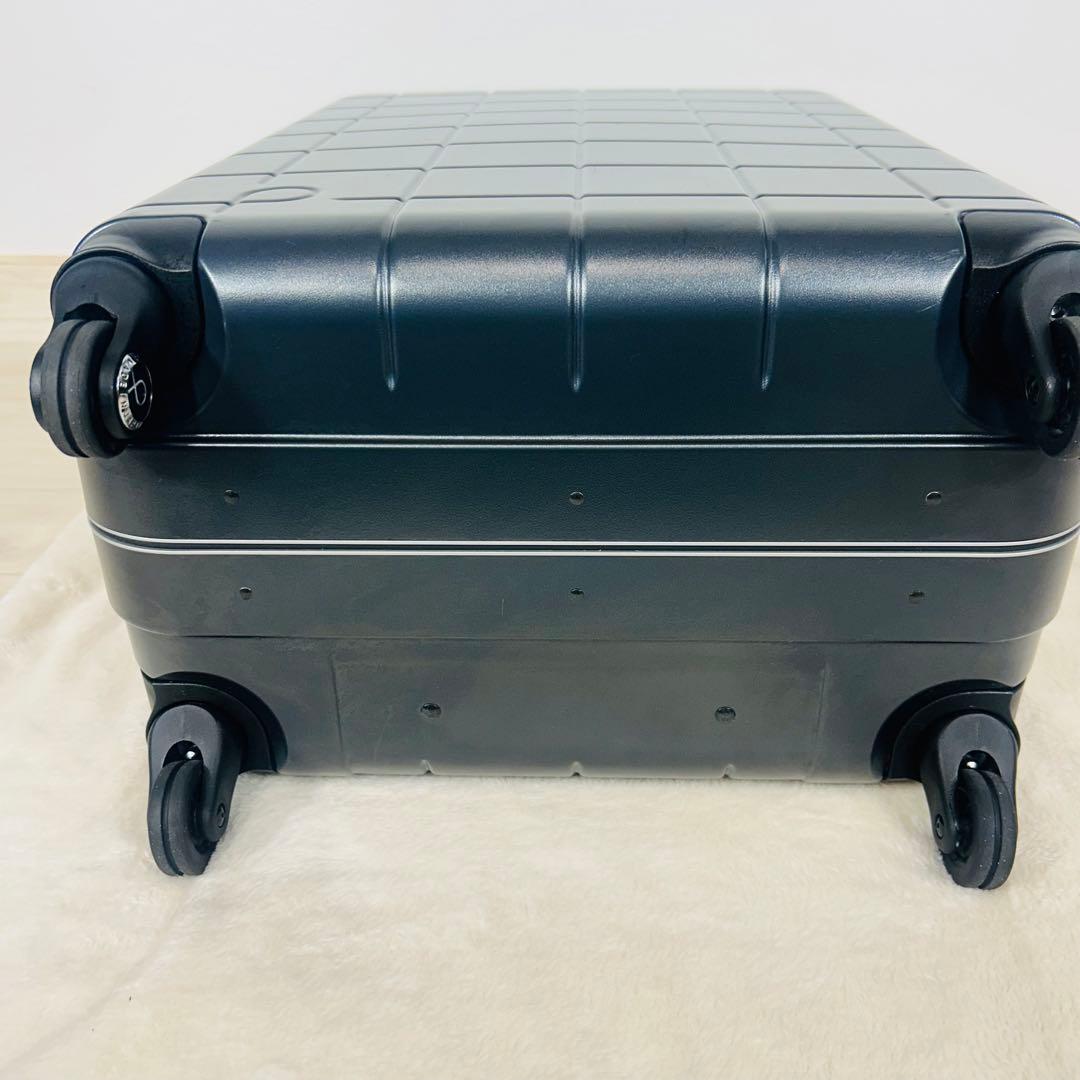美品✨エース　プロテカ　スーツケース チェッカーフレーム 54L ガンメタリック