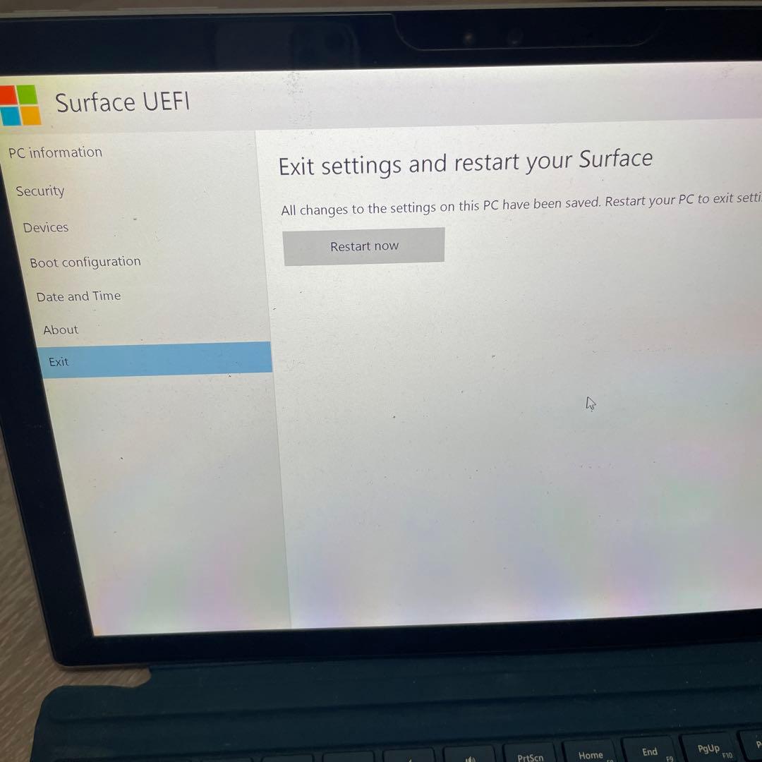 Windowsノート本体 Microsoft surface pro4 128GB
