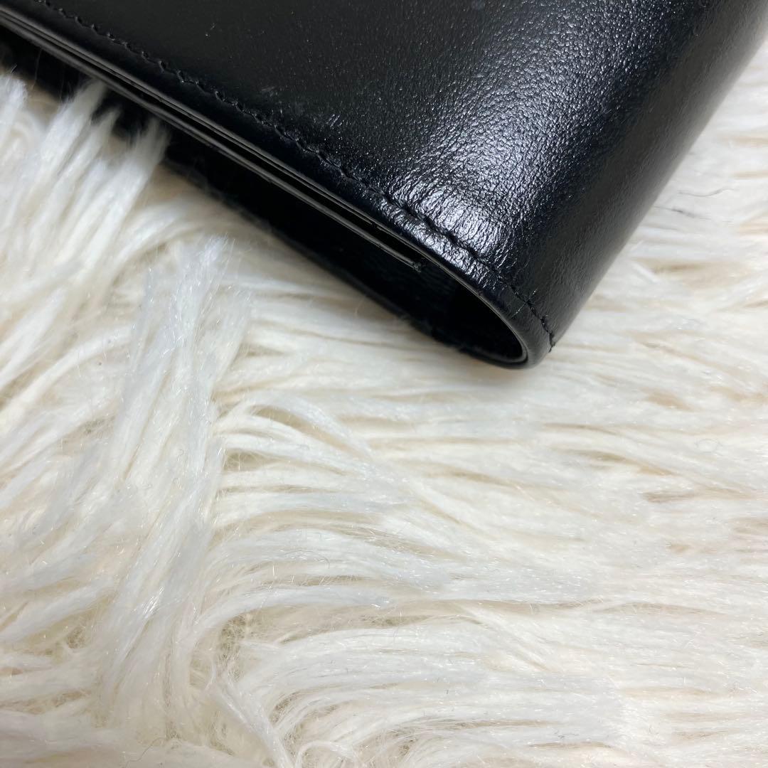 【良品】 モンブラン ペンケース 3本用 レザー ブラック