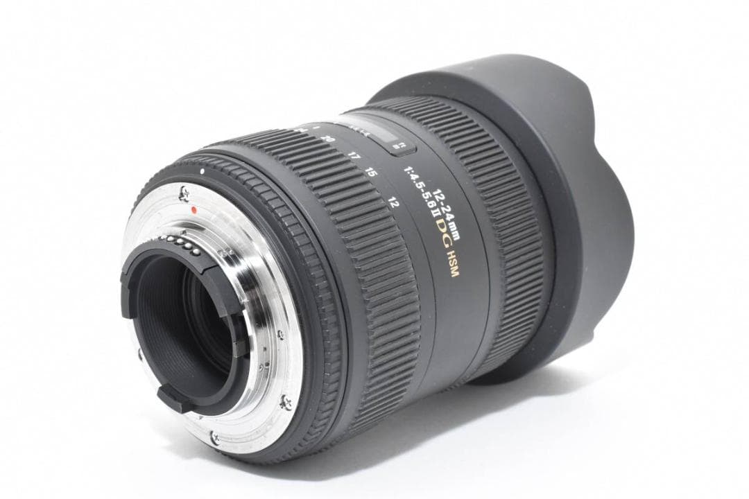 【極美品】SIGMA 12-24 4.5-5.6 II DG HSM NIKON