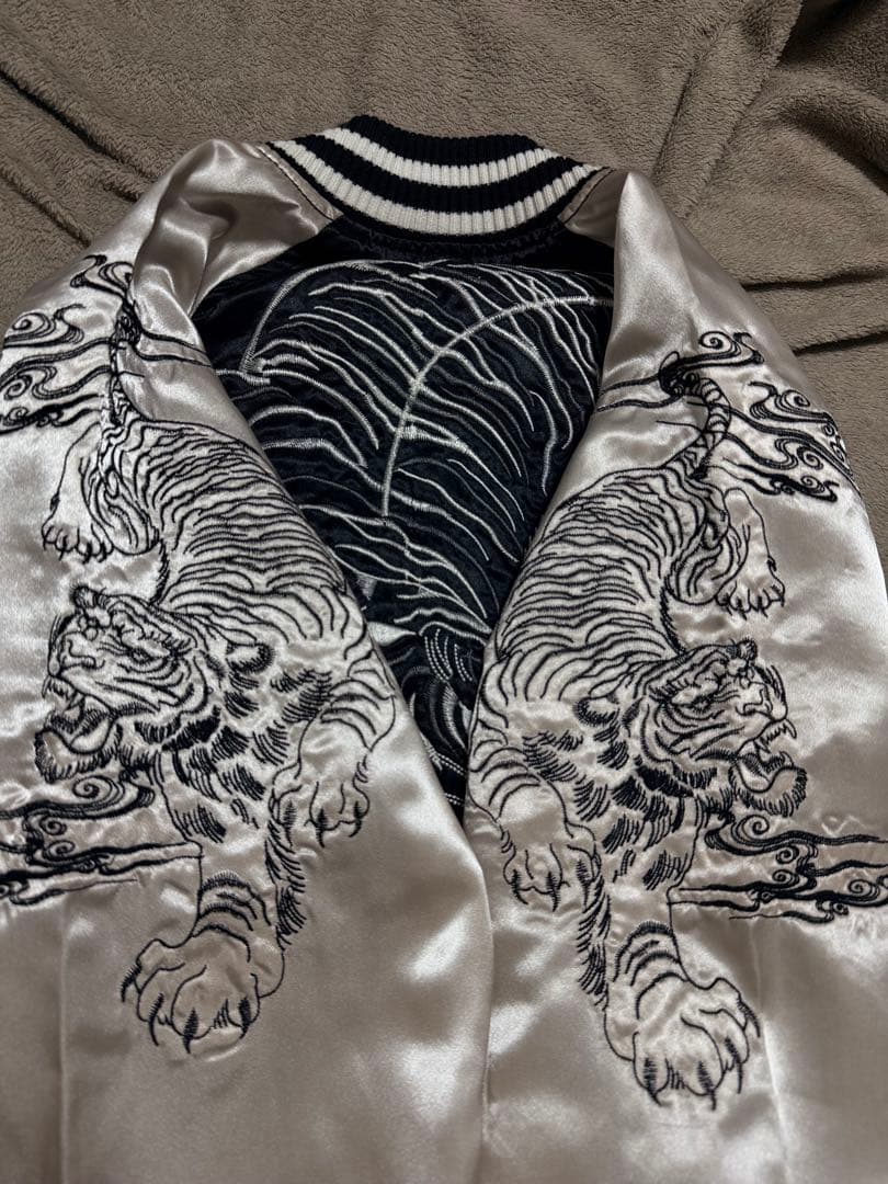 STUDIO HIRO seku 虎日本限定 スカジャン vintage サテン