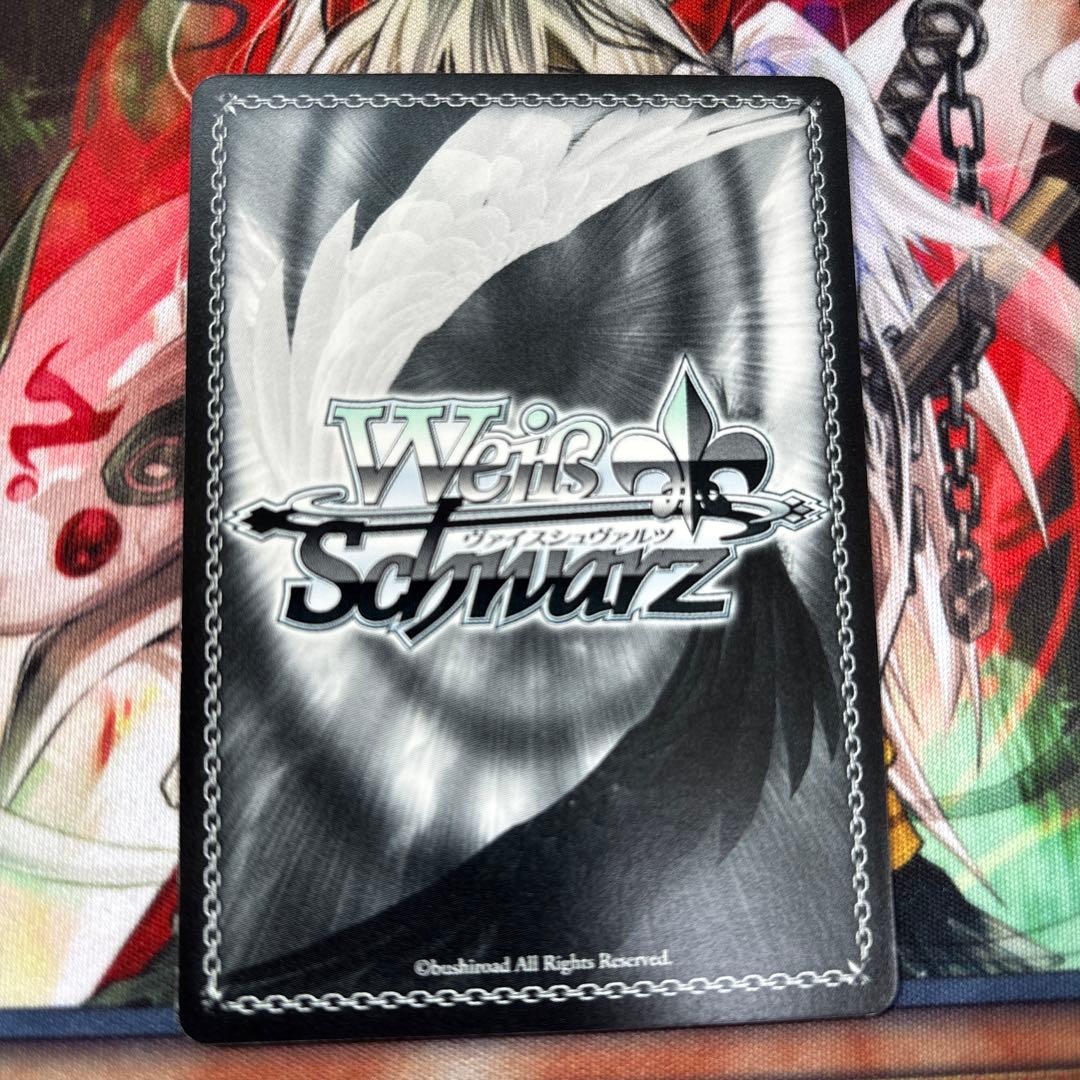 ヴァイスシュヴァルツ シンフォギア \"後輩との絆\" クリス サイン