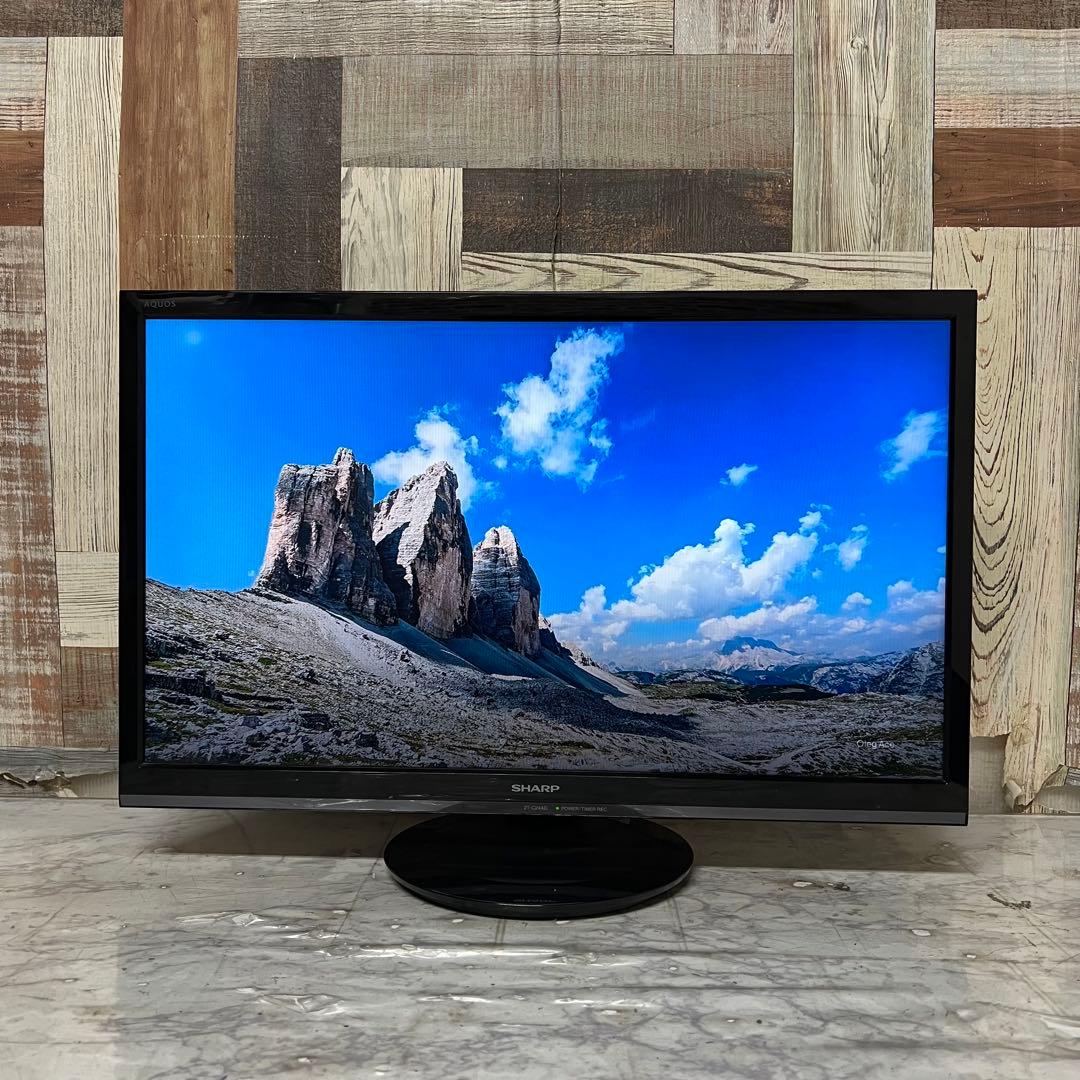 即日受渡❣️全国送料込シャープAQUOS24型TV裏番組録画可能Wチューナー搭載