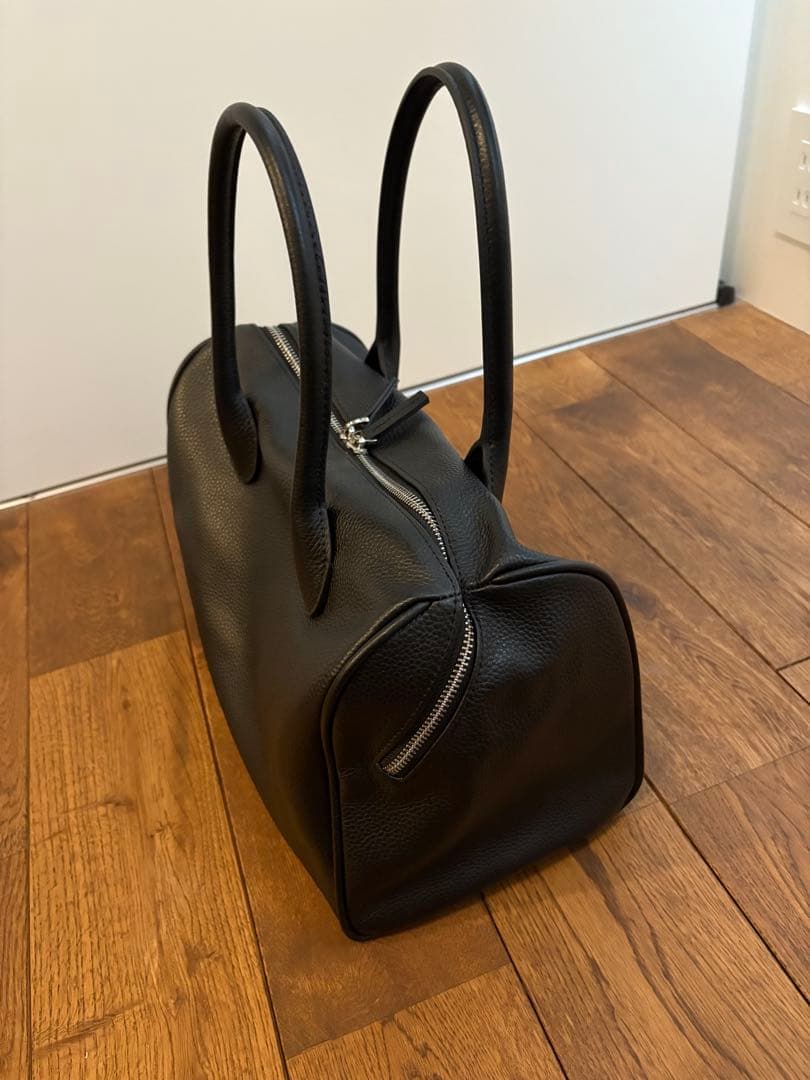 COLLAGE 【牛革/高見え】シュリンクリンボストンバッグ