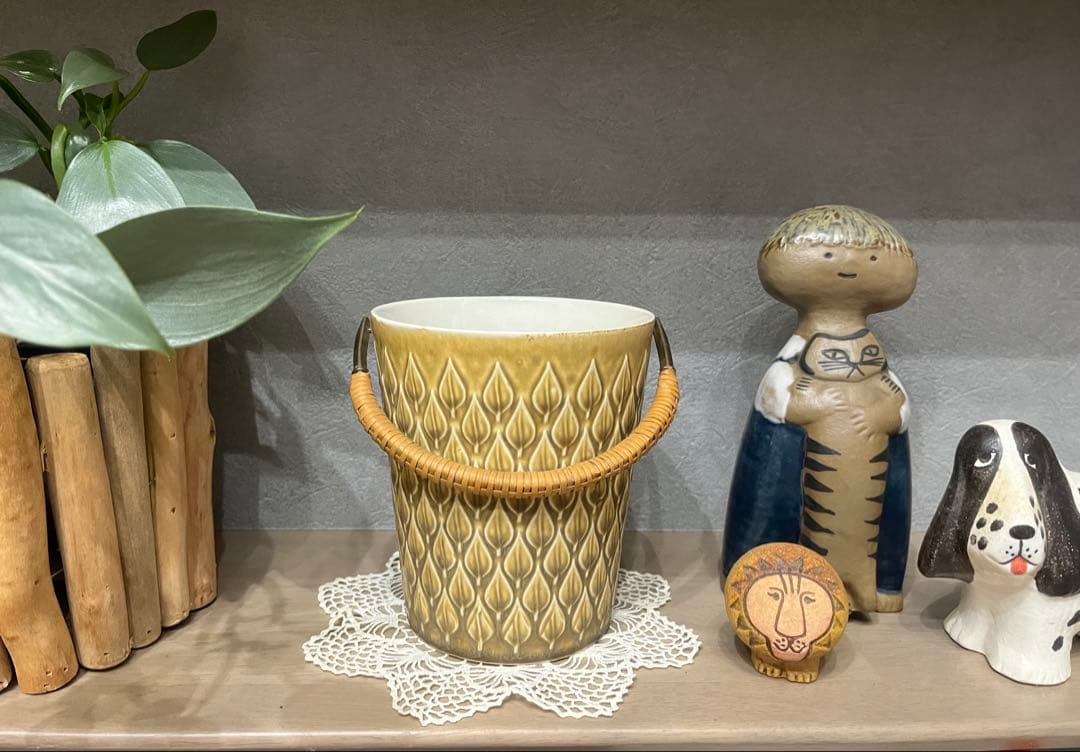 【美品】クイストゴーQuistgaard　レリーフ　アイスバスケット