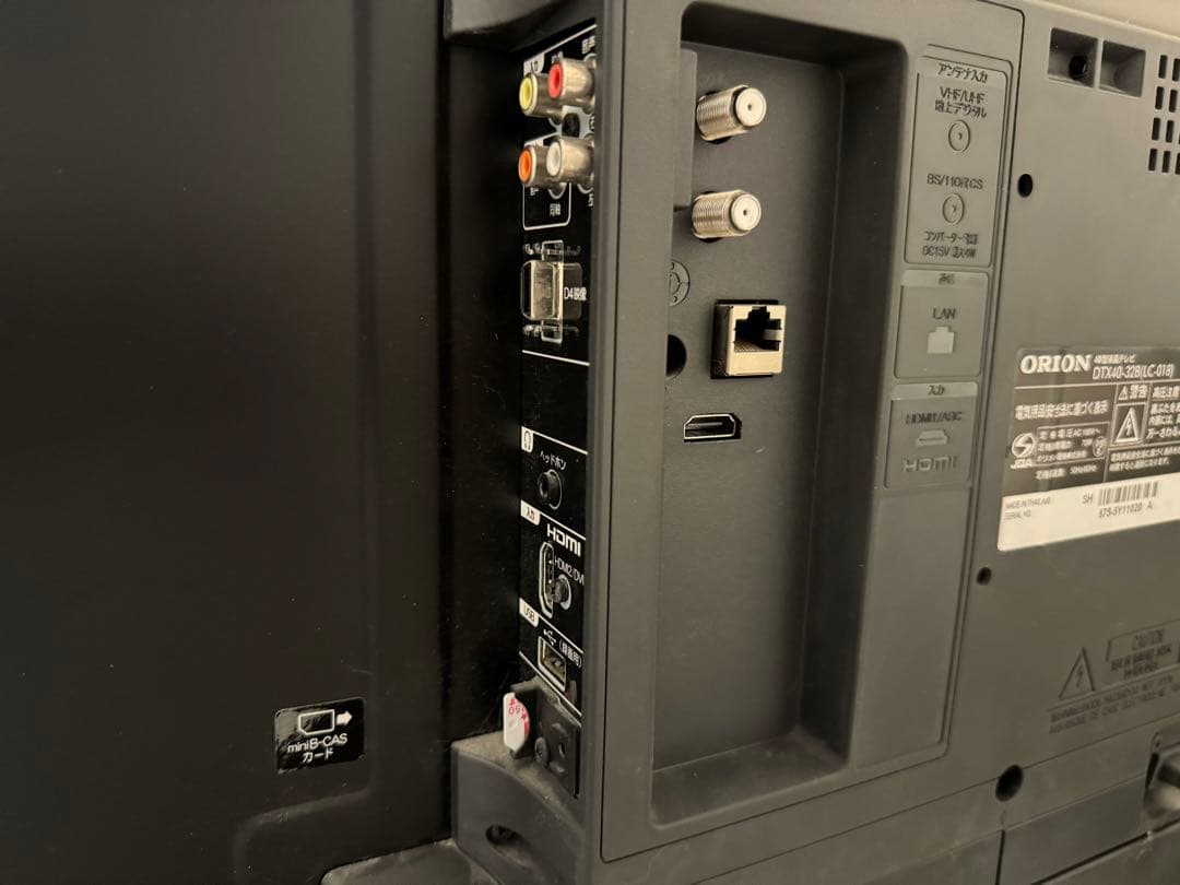 ORION 40型液晶テレビ DTX40-32B(LC-018) 2015年製