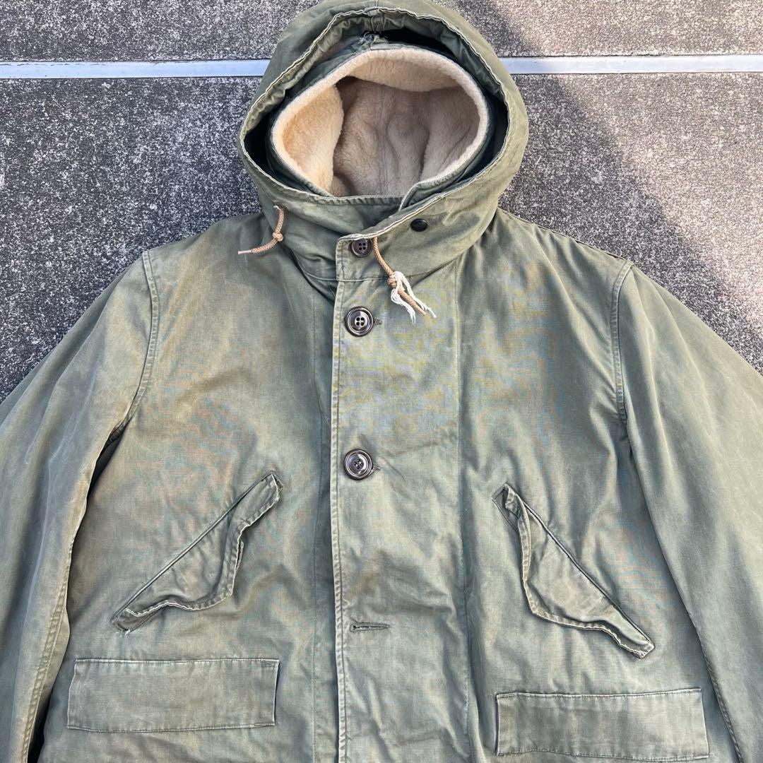 雰囲気抜群 ARMY M-47 M-65 フィッシュテール デッキジャケット