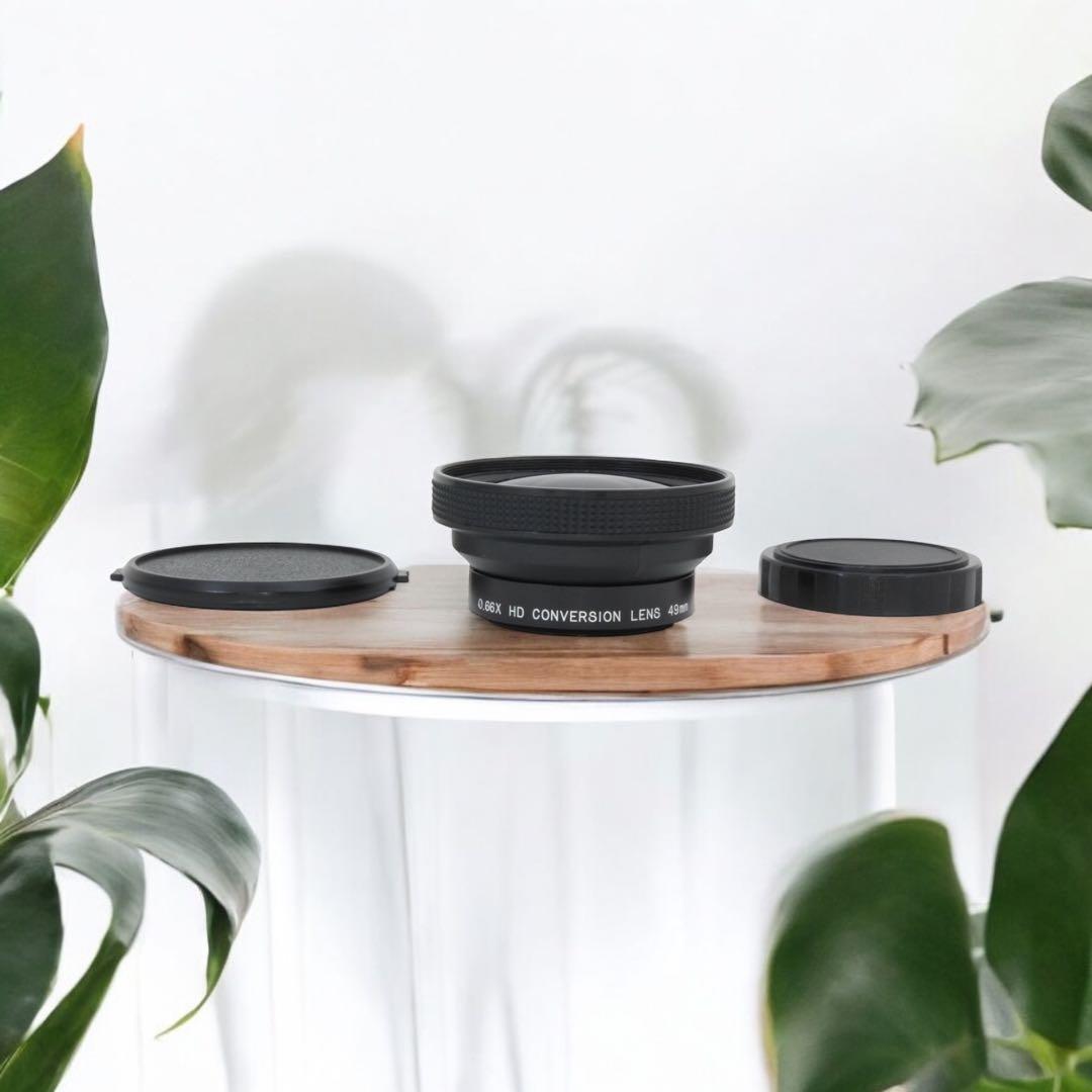 使用1回の美品♪RAYNOX HD-6600PRO-49A 0.66倍 49mm