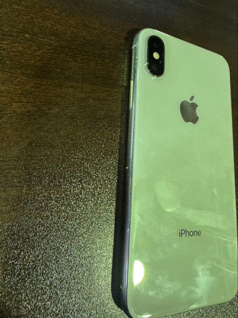 g1645 Apple iPhone X ホワイト64GB 初期化済み